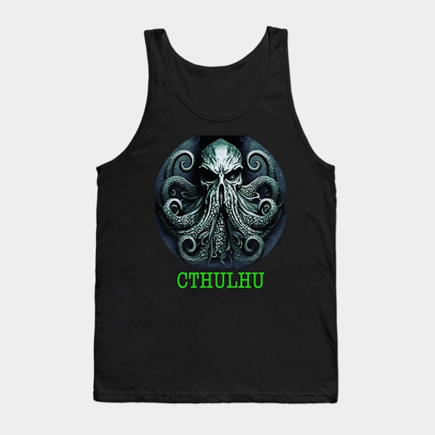 CTHULHU OLD ONE 01 Tank Top by BarrySullivan